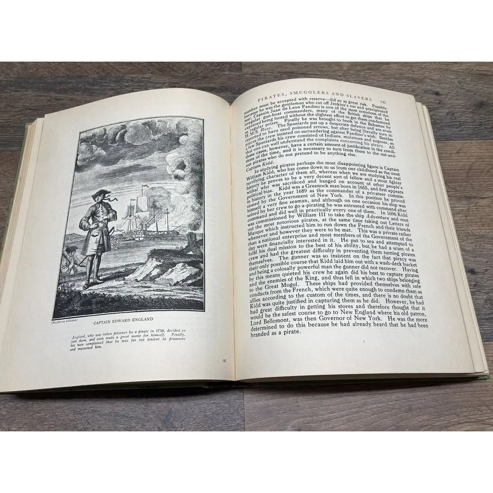 America Sails the Seas: History and Romance by Frank C. Bowen, 1938, 1st Edition